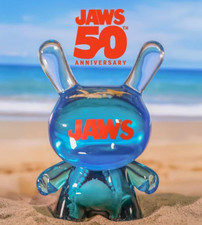 Kidrobot 50th Anniversary Jaws 8" Resin Dunny Art Figure SDCC Style NEW Sealed