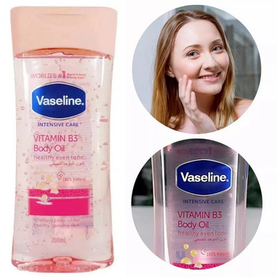 Vaseline Vitamin B3 Körperöl 200ml - schnell einziehend, nicht fettig, gute Feuchtigkeitscreme