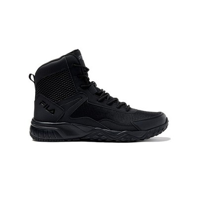 Fila Men\'s All-Black High-Top Tactical Sneakers Boots Fila Men main image 3
