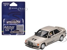 Mercedes-benz 190e 2.3-16 11 Senna Winner Nroc 1984 164 By Mini Gt Mgt01076