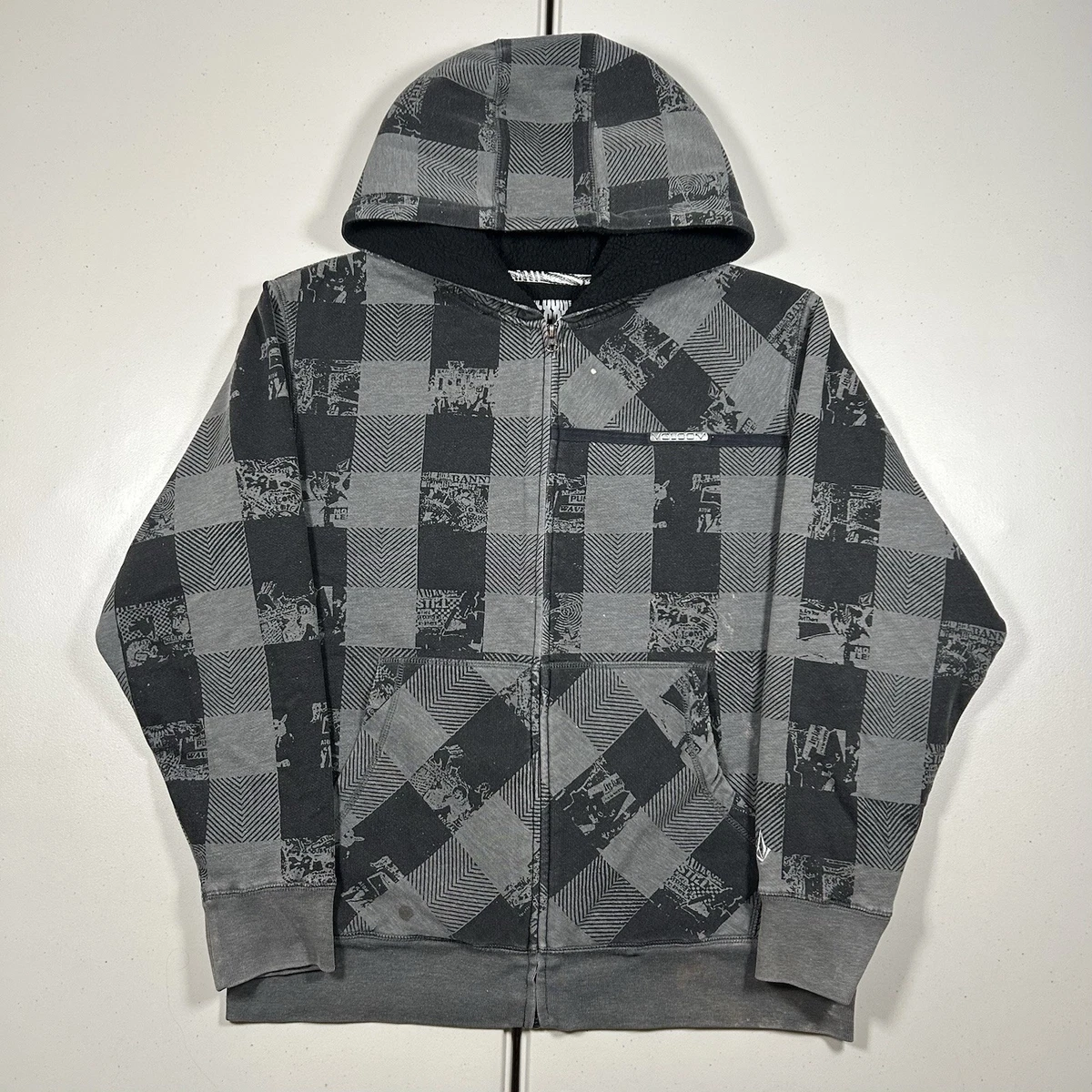 Preços baixos em Tamanho Regular Volcom Full Zip moletons para