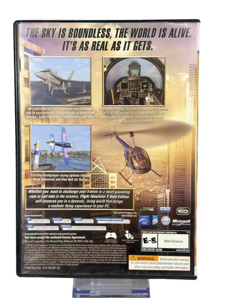 Microsoft Flight Simulator X: Gold Edition (PC: Windows, 2008) Foto 2 de 4