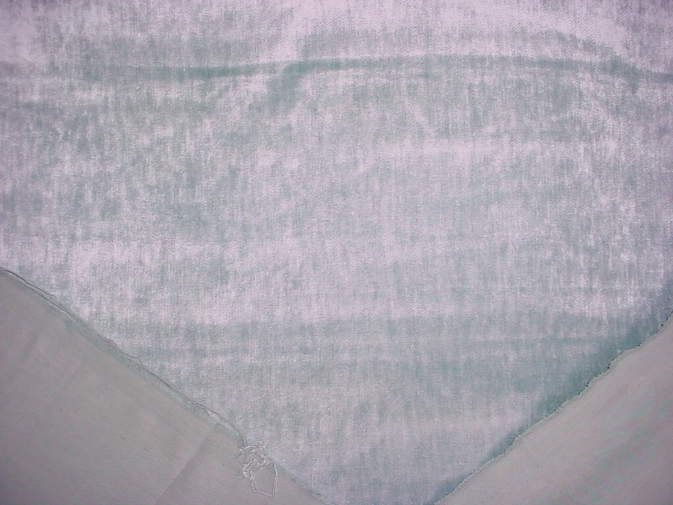 1-1/2Y Kravet Couture 29514 Posh Plush Aqua Drapery Velvet Upholstery Fabric Foto 3 de 3