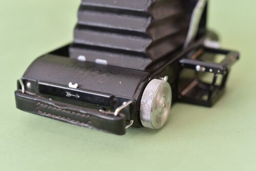 【Very Rare】1950's Belfoca Junior Belca Dresden folding camera Perfect Working - Picture 10 of 18