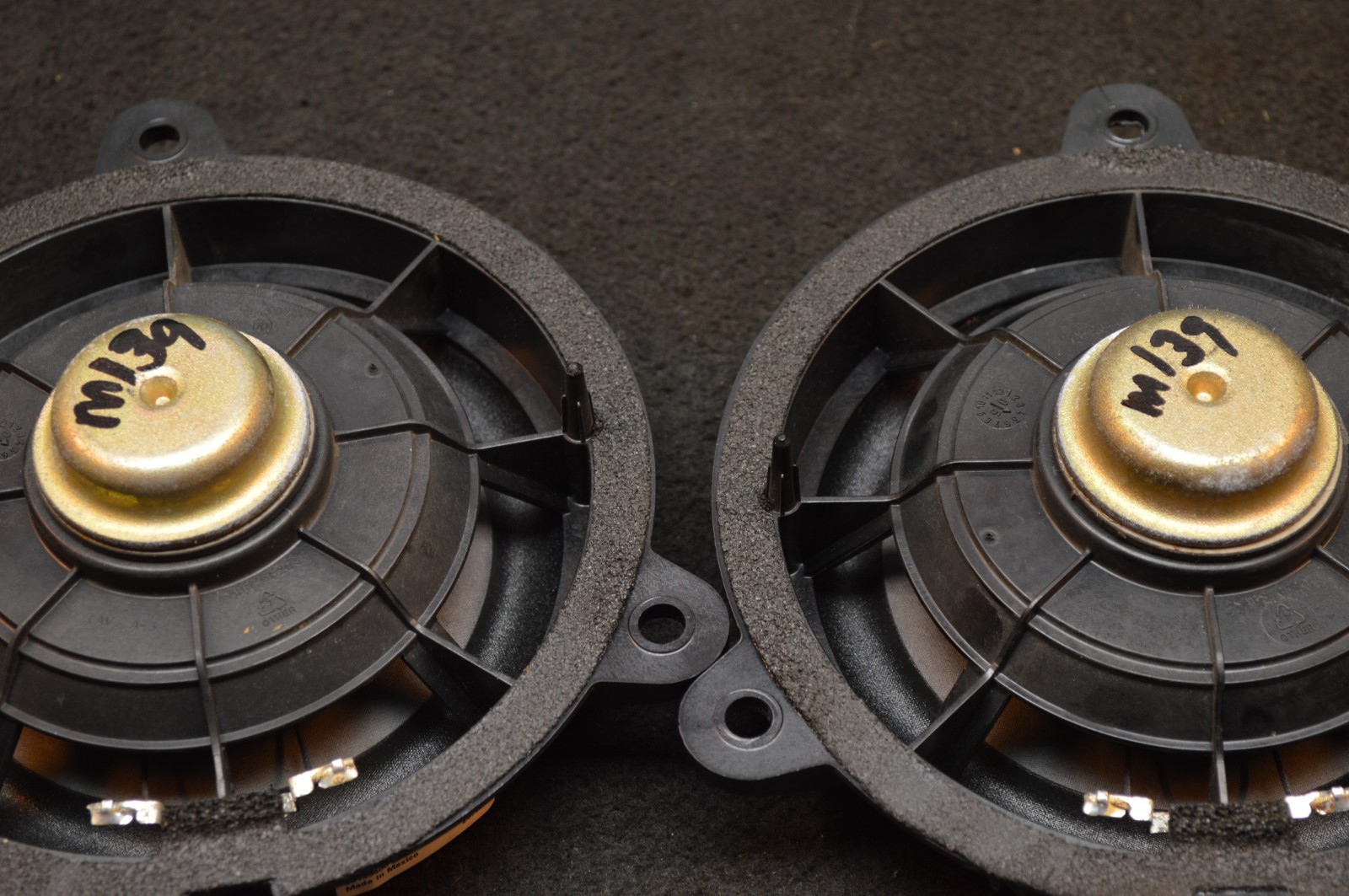 2006 M139 MASERATI QUATTROPORTE BOSE SPEAKER SET OF 4 SPEAKERS OEM 