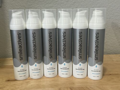 Smileactives Power Aufhellungsgel (zur Zahnpasta hinzugefügt) 3,8 Unzen NEU ohne Siegel