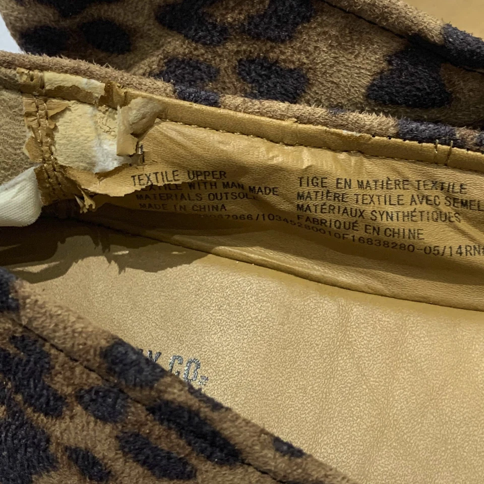 Mossimo Supply Co Leopard Print Ballet Flats Womens Size 11 - Image 4 of 4