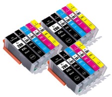15PK PGI 280 CLI 281 XXL Ink Tanks chip for Canon TS6120 TS6220 TS6320 TR8520