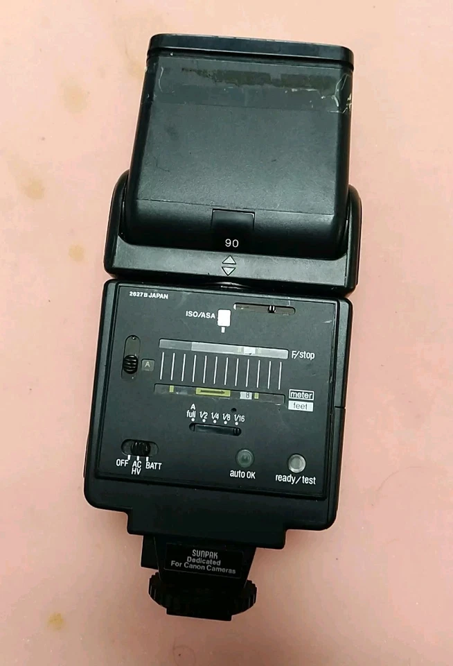 Sunpak Auto 433D Thyristor Swivel Flash - Image 2 of 2