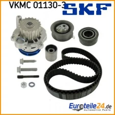 Water Pump + Timing Belt Kit SKF VKMC01130-3 for Skoda VW