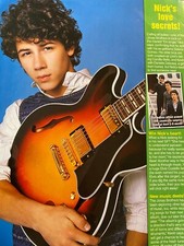 Nick Jonas, The Jonas Brothers, Full Page Vintage Pinup