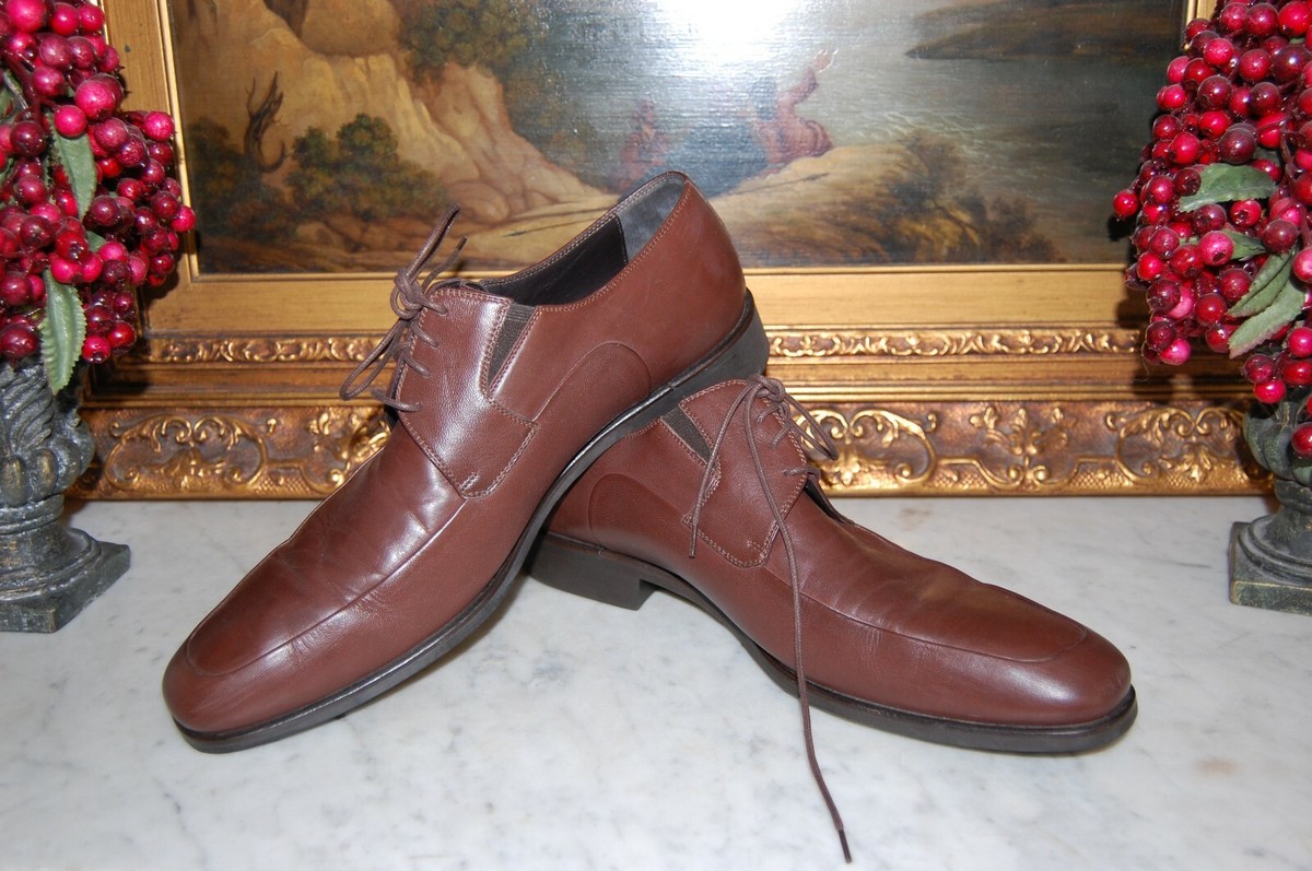 BRAND NEW Bruno Magli Rammola Shoes Men’s Sz 9 M Brown Leather Made in Italy il_fullxfull.1769365936_5le1.jpg main image 2