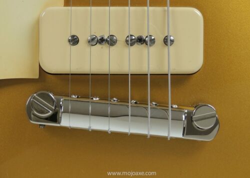 MojoAxe Compensated Wraparound Bridge for LEFT HAND Gibson Les Paul Junior R4 R7 - Picture 1 of 2