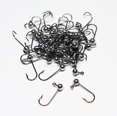 Micro jigs for the ice fishermen. 1/64 oz. on a #10 hook