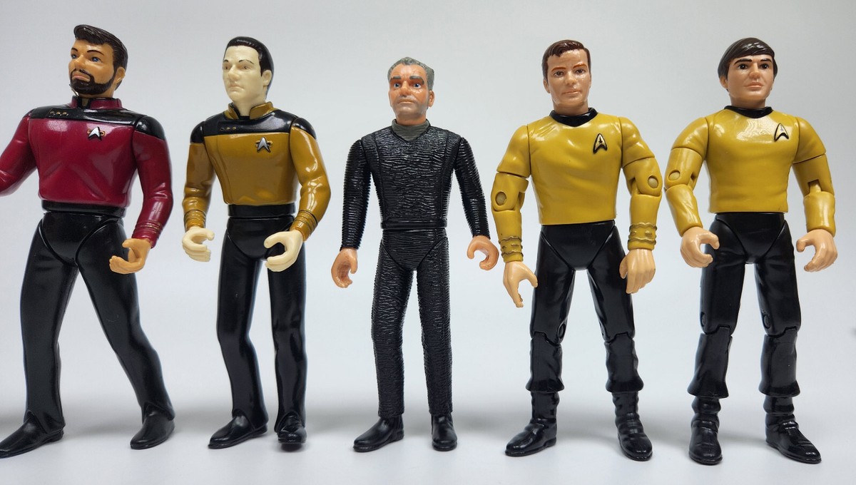 9 Star Trek Playmates 1993 1994 Action Figures Lot | eBay