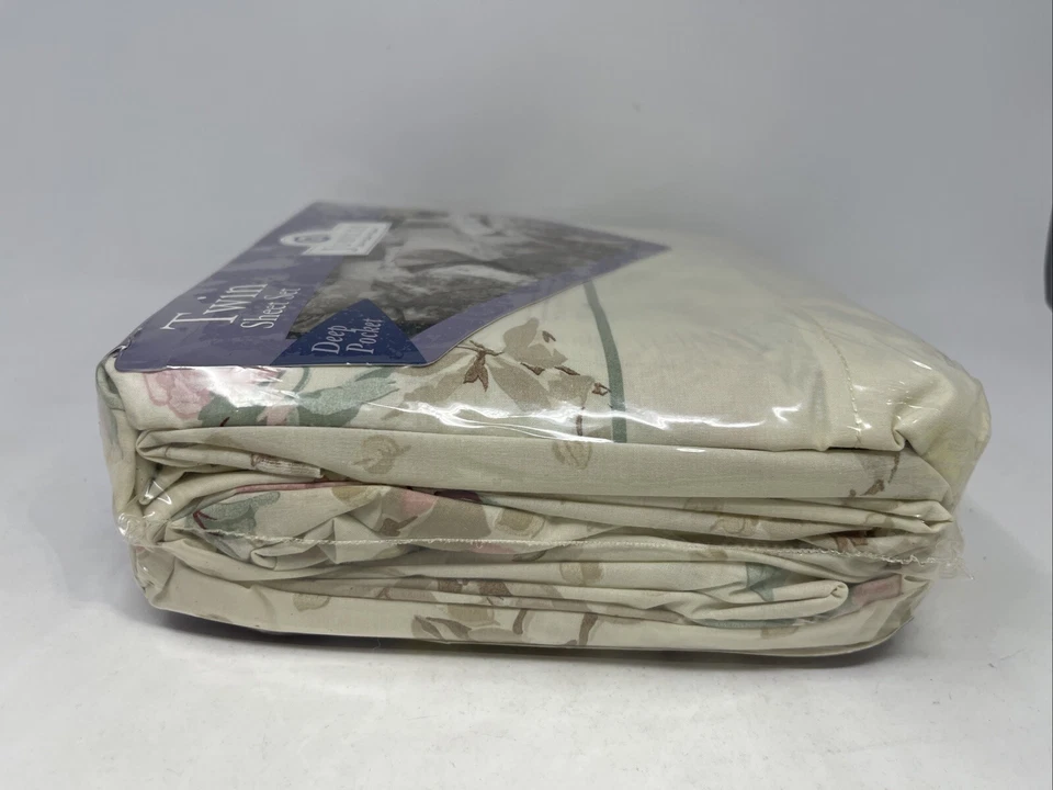 Jubilee Wilford Manor  Twin Sheet Set. Shabby Chic Look-New - Image 4 of 4