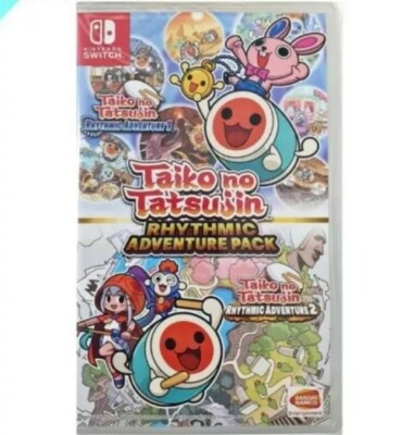 Taiko no Tatsujin: Rhythmic Adventure Pack (Nintendo Switch, 2021