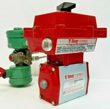 Bray Series 90 Actuator, Series 50 Valve Status Monitor & Asco Solenoid Valve