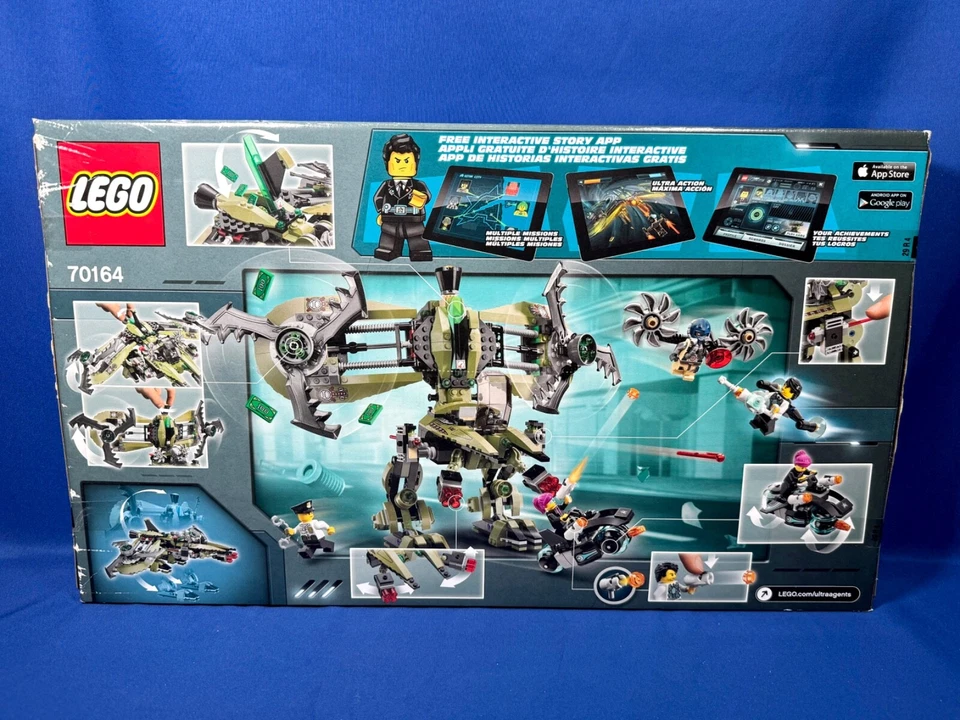 MOTO HURRICANE HEIST Lego 70164 ULTRA AGENTES Psyclone Flyer PHOENIX Fury Foto 4 de 4