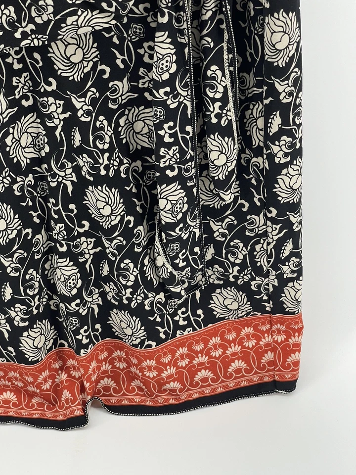 Vestido Max Edition Cuello Redondo Mujer Talla Grande Negro Beige Rojo Floral Envío Rápido Foto 3 de 4