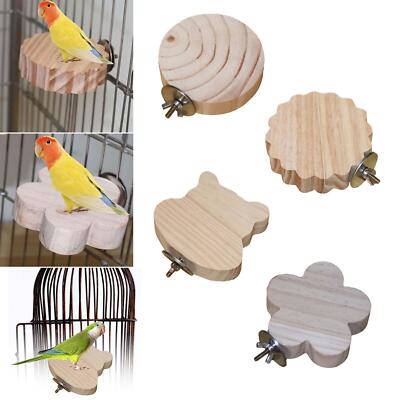 Bird Perch Platform Parrot Stand Playground for Budgies