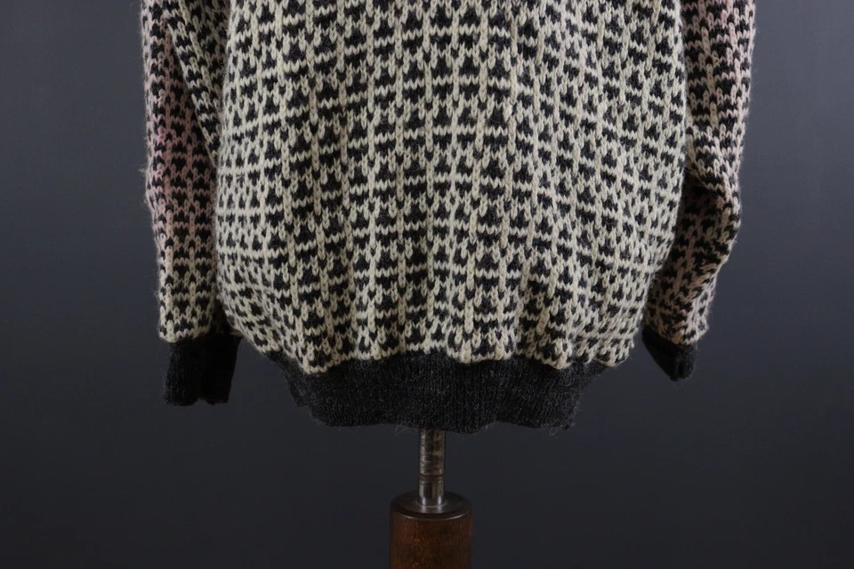 Devold Norway Knit Sweater Gray Wool Ski Vintage Size L US 42 EU 52 - Image 3 of 4