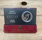 2006 Uncirculated Royal Canadian Mint Sterling Silver $1 Dollar Coin COA Display