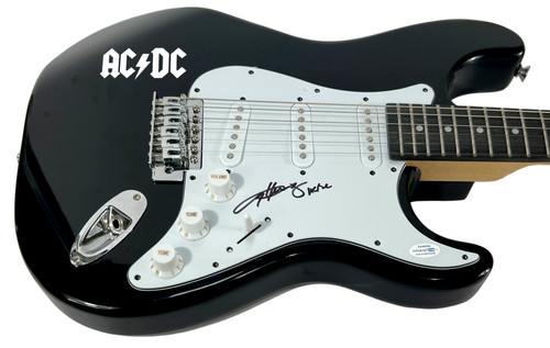 Angus Young AC/DC Signed Autograph Electric Guitar Band Guitarist ACOA COA