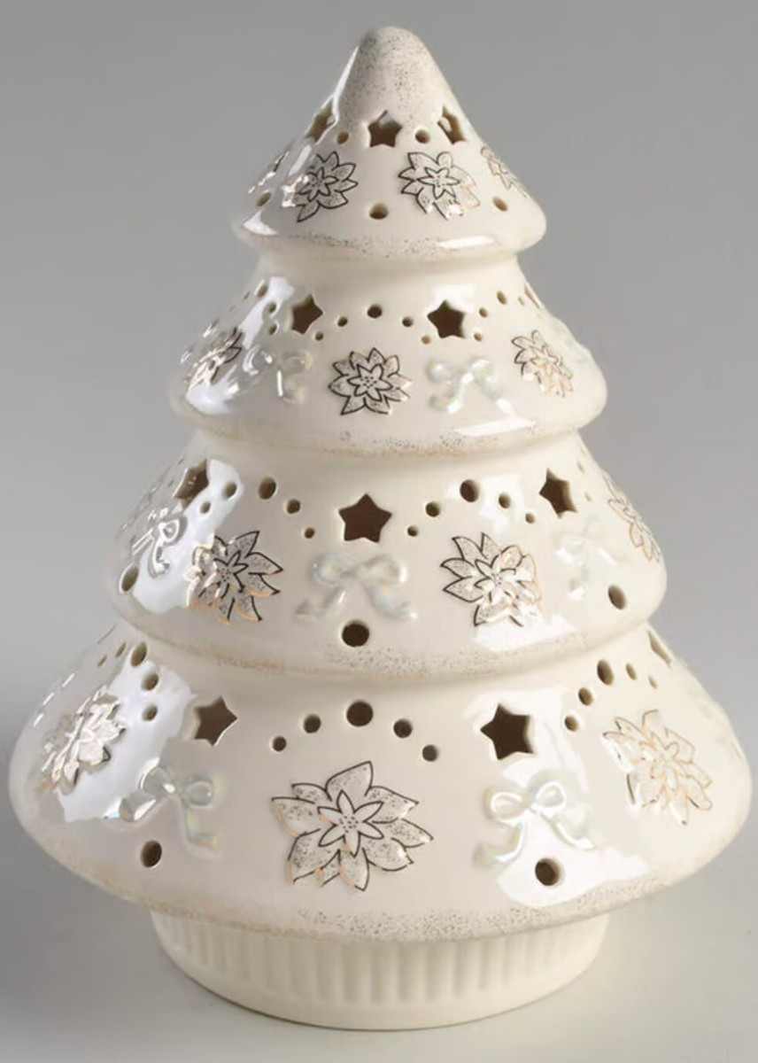 Lenox Christmas “ Lighted Tree Figurine “ #81435 NEW In Box. -G6