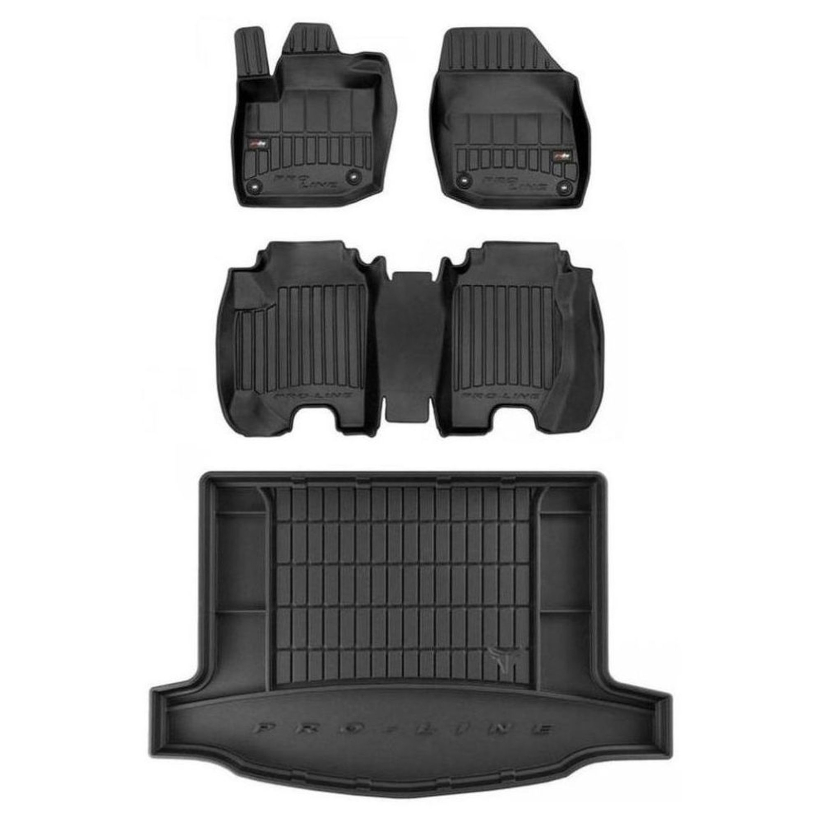 Tapis de sol et coffre Frogum TPE Pro-Line Honda Civic IX 2011-2016 3D noir