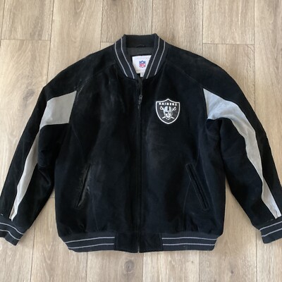 Vintage 90s Starter Raiders NFL Varsity Las Vegas Jacket 