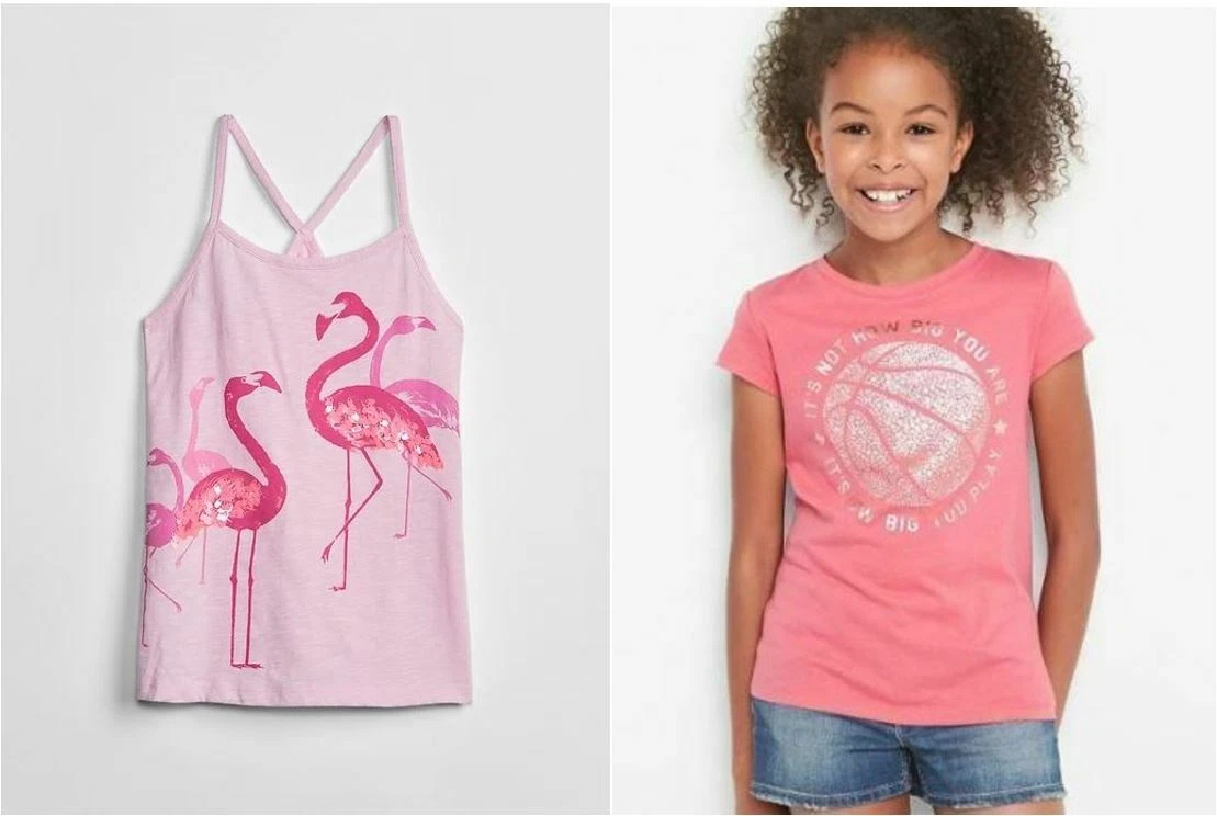Gap 2024 flamingo shirt