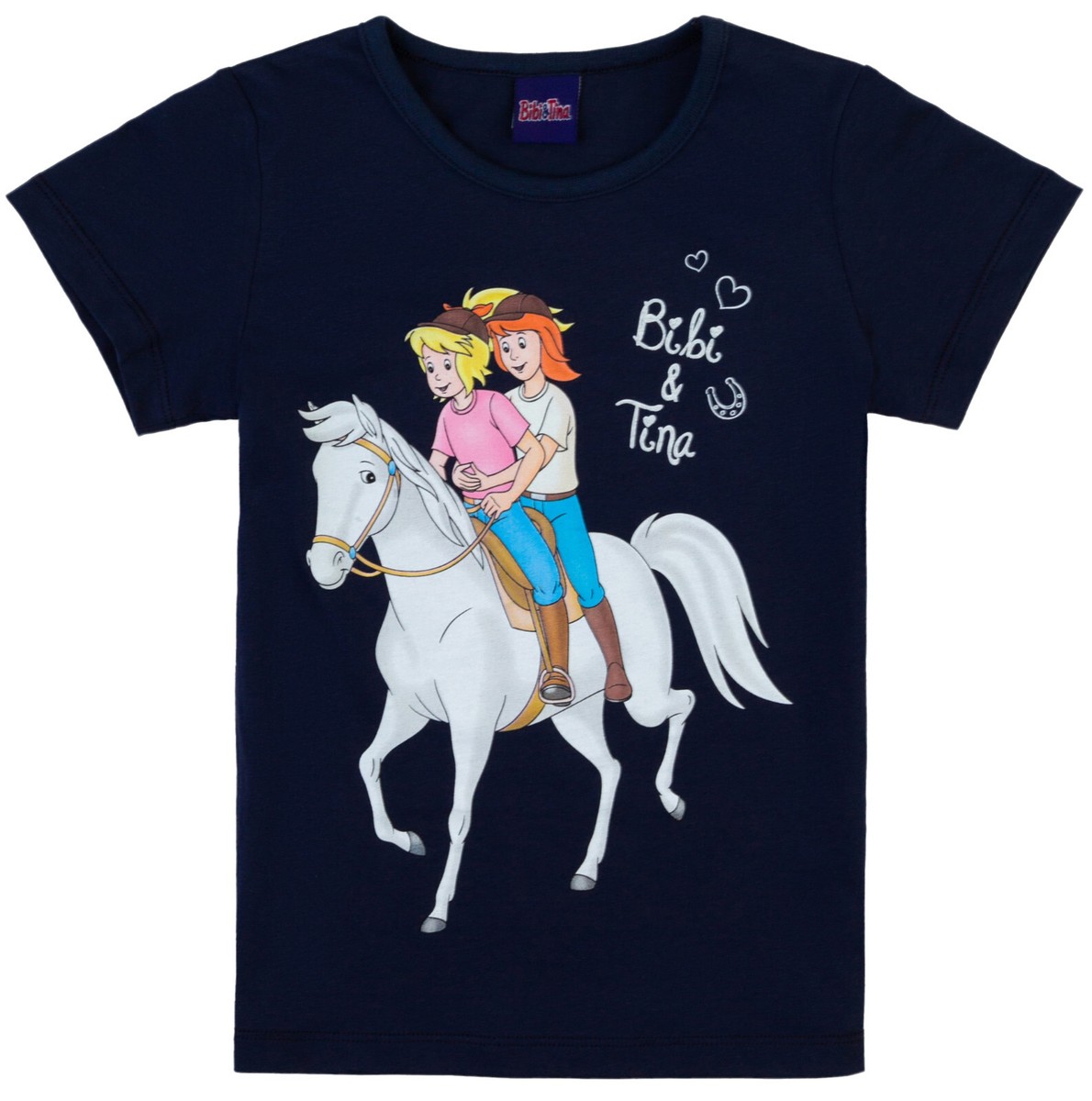Püttmann Bibi Tina T-Shirt 82410 Girls Midnight Blue 98,104,116