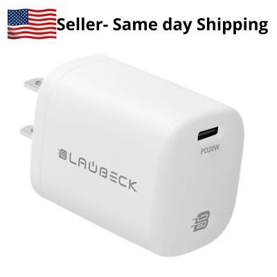 150x Bulk Lot 20w USB C Wall Charger for Apple iPhone