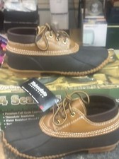 Soggs Size 8 Men's Thinsulate Brown Lace Up Boots F0797T New In Box