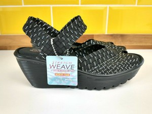 skechers stretch weave sandals