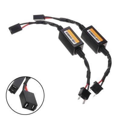 2 Stk H7 LEDs /Canbus Adapter Für Scheinwerfer Ehlerfrei Entzerrung Teile De.