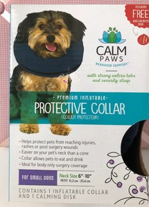 calm paws protective collar medium