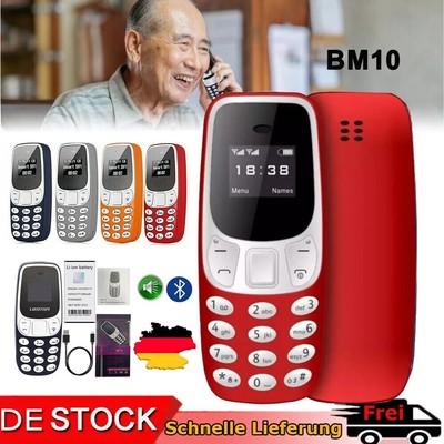 Mini Handy L8STAR BM10 GSM Mobiltelefon Dialer Dual-SIM Super lange Standby-Zeit