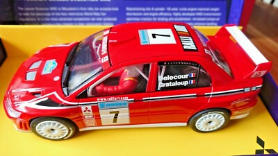 Scalextric Sport C2365A Mitsubishi Evo WRC No.7 Factory Approved Sample NEU