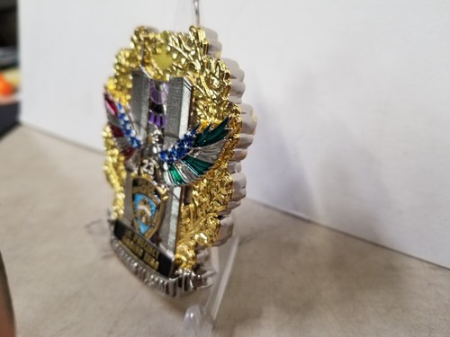 New York City Police Department 1st Precinct detachment Challenge Coin GOLD - Picture 4 of 10