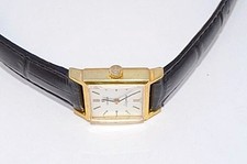 W357-OMEGA LADYMATIC AUTOMATIC OFF WHITE DIAL GOLD-PLATED WATCH 2