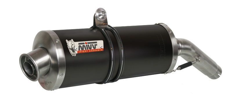 K.006.LE CARBON EXHAUST MIVV OVAL KAWASAKI ZX7R 1996 - 01