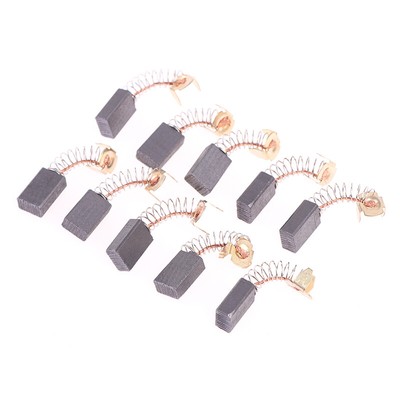10Pcs Angle Grinder Carbon Brushes 6*10*17mm Power Tool Motors Spare ParQ6