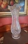 RARE Waterford Designers Gallery Crystal 14” Footed Vase Bluebell IOB Paperwork