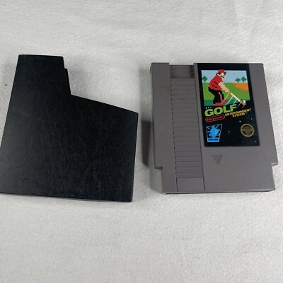 Golf (Nintendo Entertainment System, 1985) Video Game Vintage NES Untested