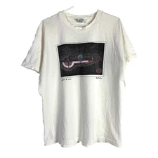 Vintage Jim Morris Environmental Space For Peace Paolo Soleri Tee Shirt Large