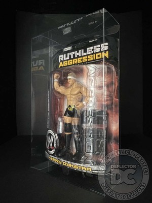 DEFLECTOR DC  WWE Ruthless Aggression Series 25-30 Figuren ANZEIGEHÜLLE