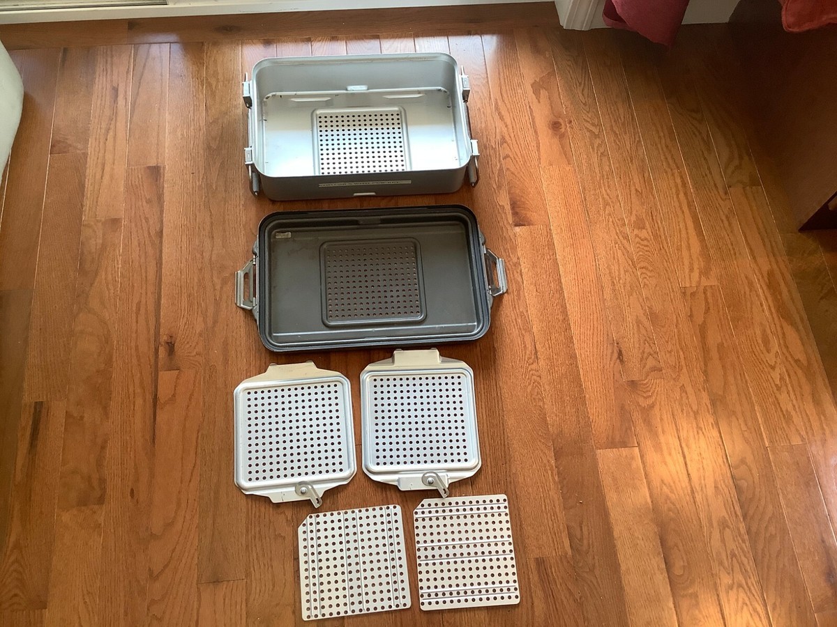 genesis mid-length コンテナ v.mueller V. Mueller Genesis Mid Length Container Sterilization Tray