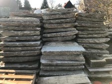 Alte Gredplatten, Granitplatten, Bodenplatten, Naturstein, antiker Granit